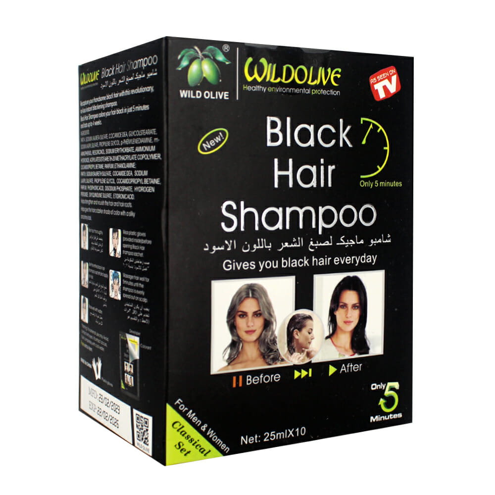 Shampoo x10 sachet negro