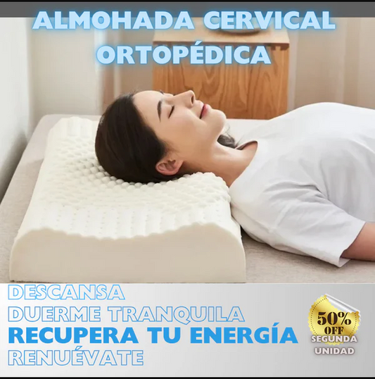 Kit 2 - Almohadas Cervical Ortopédica - Descanso  Reparador!