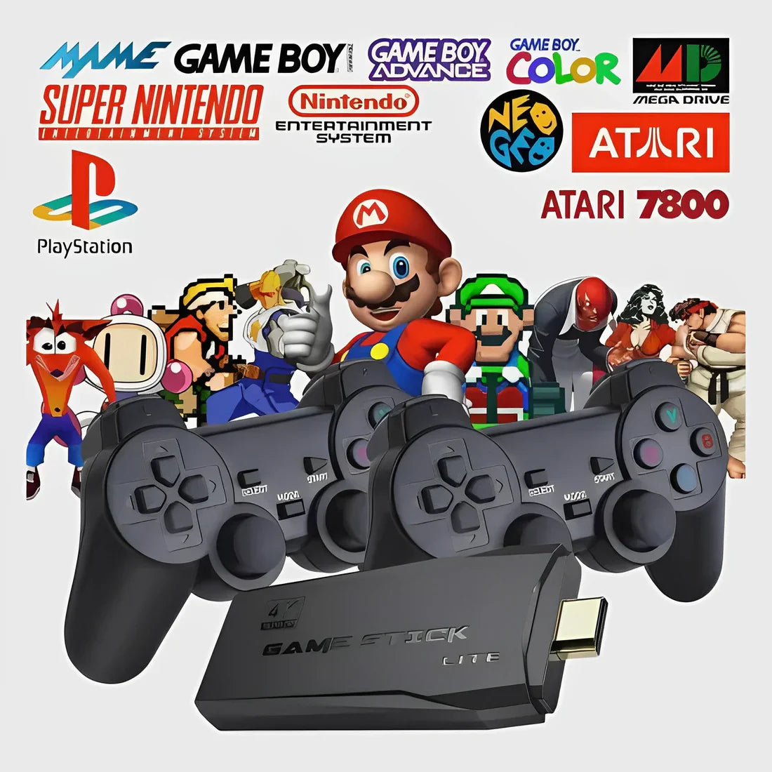 Consola RetroGame® - Nostalgia en una Consola - Game Stick